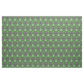 Grijs en groen patroon stof (Yard (91,4 cm))