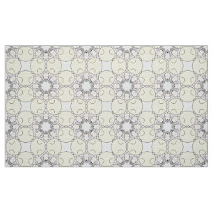 Grijs en lavendel geometrisch patroon  stof