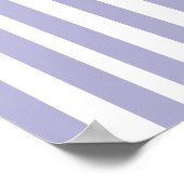 Grijs en lavendel paarse prinses poster (Hoek)