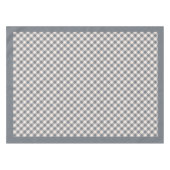 Grijs en perzik geplakt tafelkleed voor speciale m (Voorkant (Horizontaal))