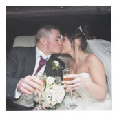 Grijs en rood met namen en foto's kubus (Voorkant)