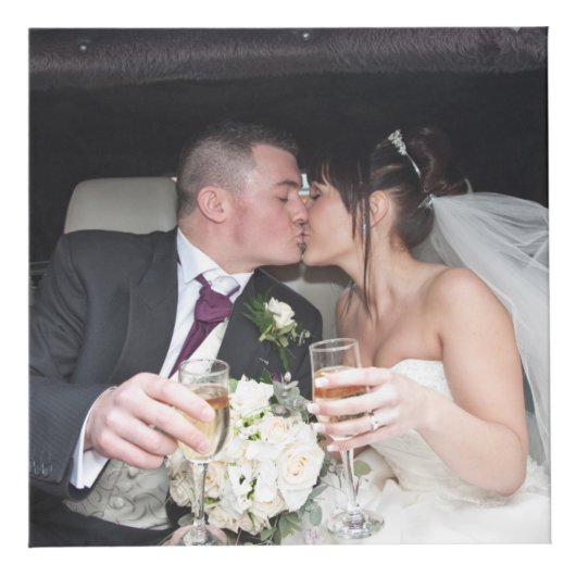 Grijs en rood met namen en foto's kubus (Voorkant)