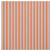 grijs en rood strips stof (Swatch)