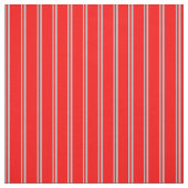 grijs en rood strips stof (Swatch)