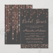 Grijs en Roos Vrijgezellenfeest Kaart (Voorkant / Achterkant)