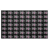 Grijs en Roze Bloem Stof (Fat Quarter)