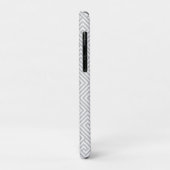 Grijs en Roze Grieks Zeer belangrijk Monogram van  Case-Mate iPhone Case (Achterkant/links)