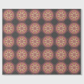 Grijs en roze ompakpapier cadeaupapier (Vlak)