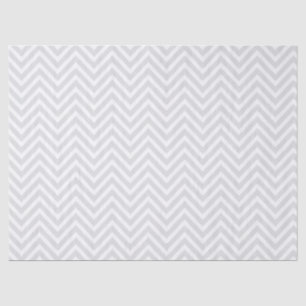 Grijs en wit chevron tissuepapier