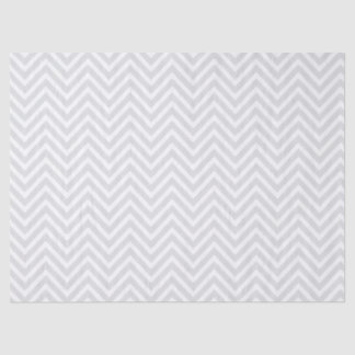 Grijs en wit chevron tissuepapier