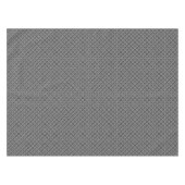 Grijs en wit geometrisch geruit patroon tafelkleed (Voorkant (Horizontaal))