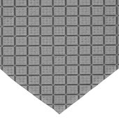 Grijs en wit geometrisch geruit patroon tafelkleed (Gekanteld)