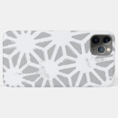 Grijs en wit geometrisch patroon Case-Mate iPhone case (Achterkant (horizontaal))