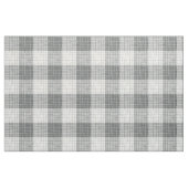 Grijs en wit geruit kruisraster Plaid  Stof (Fat Quarter)