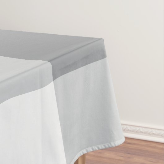 Grijs en wit Gingham patroon Tafelkleed (Voorbeeld)