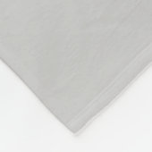 Grijs En Wit Golvend Chevron Zigzag Patroon Fleece Deken (Hoek)