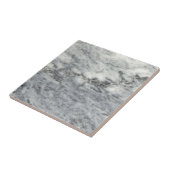 Grijs en Wit Keramische Tegel Tegeltje (Zijkant)