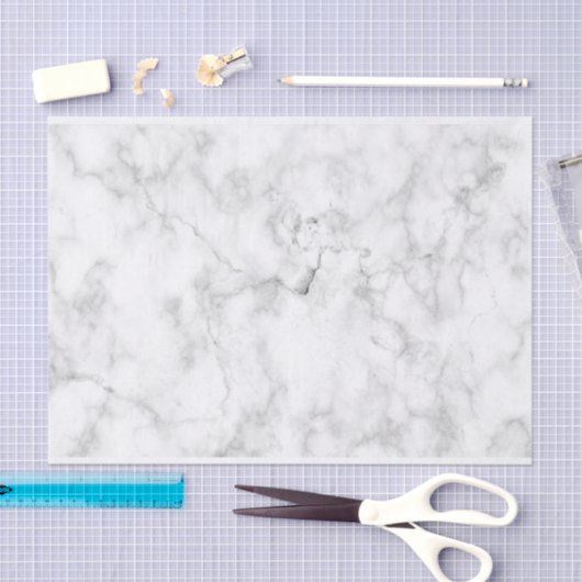 grijs en wit marmerpatroon tissuepapier (Craft)