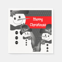 Grijs en wit met rode sneeuwstaart