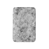 grijs en wit met schuifwiel badmat (Voorkant Verticaal)