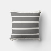 Grijs en Wit Minimal Stripes Home Kantoor