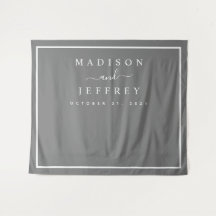 Grijs en wit minimalistische trouwachtergrond