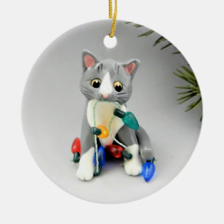 Grijs en wit Ornament