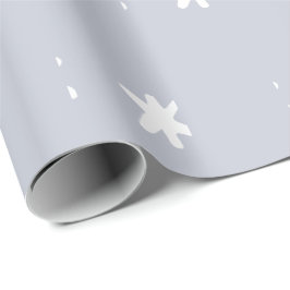 Grijs en wit patroon cadeaupapier