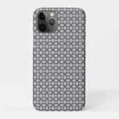 Grijs en Wit Patroon Case-Mate iPhone Case (Achterkant)