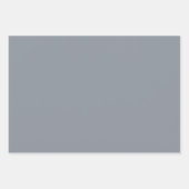  grijs en wit sneeuwvlokken patroon inpakpapier vel (Voorkant 2)