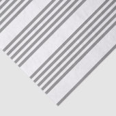 Grijs en wit vijf strepen patroon tissuepapier (Detail)