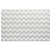 Grijs en wit Zigzag Chevron Pattern Stof (Fat Quarter)