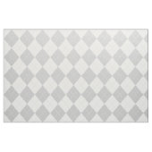 Grijs en Witte Argyle Stof (Fat Quarter)
