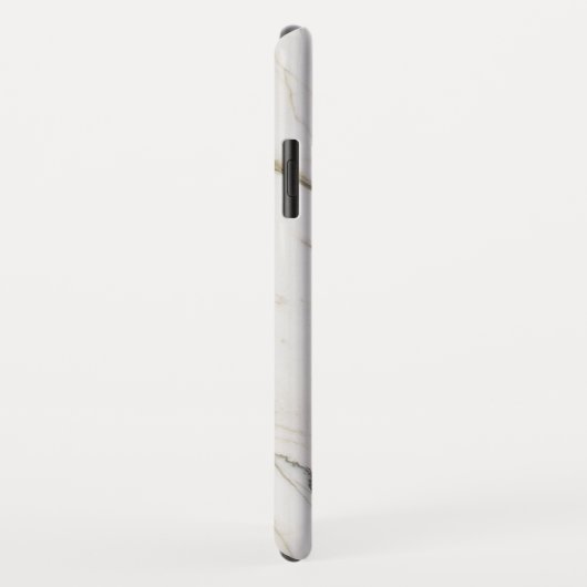 Grijs en witte marmer Case-Mate iPhone case (Achterkant/rechts)