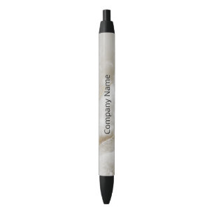 Grijs en witte marmer zwarte inkt pen
