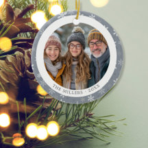  Grijs en Witte Sneeuwvlokken 2 Foto's