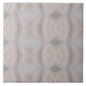 Grijs en witte textuur Keramische tegel Tegeltje (Voorkant)