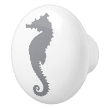Grijs en Witte Zeepaard Kust Nautisch Strand Cer