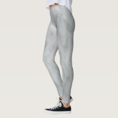 Grijs en zilver leggings (Links)