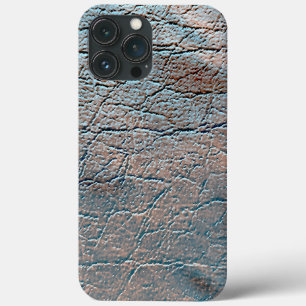 Grijs en zout leder, gekleurd met een satijntint Case-Mate iPhone case