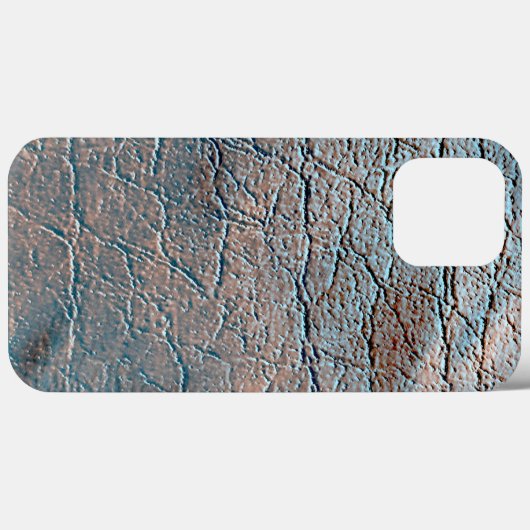 Grijs en zout leder, gekleurd met een satijntint Case-Mate iPhone case (Achterkant (horizontaal))