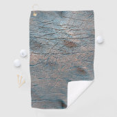 Grijs en zout leder, gekleurd met een satijntint golfhanddoek (Insitu)