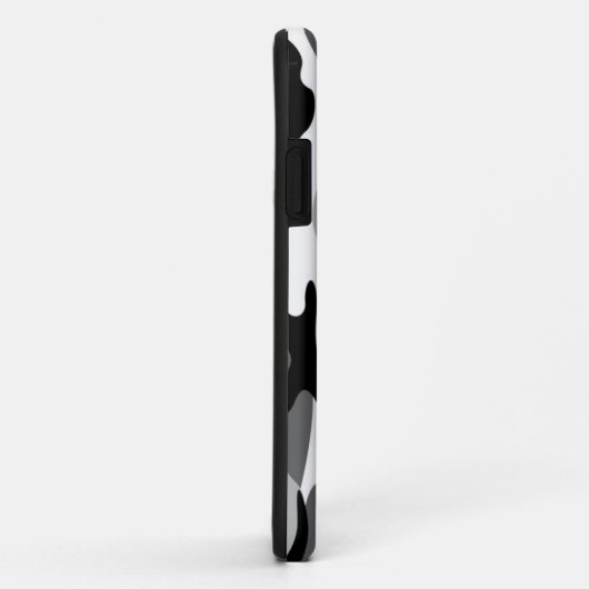 Grijs en zwart camouflage iPhone 5G Hoesje (Achterkant/rechts)