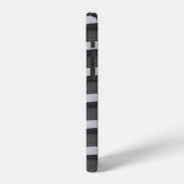 GRIJS EN ZWART COMMERCIEEL GEBOUW iPhone HOESJE (Linkerkant)