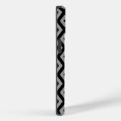 Grijs en zwart diamantpatroon Case-Mate iPhone case (Achterkant / Rechts)