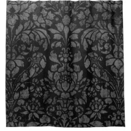 Grijs en zwart Elegant Shower Curtain Douchegordijn