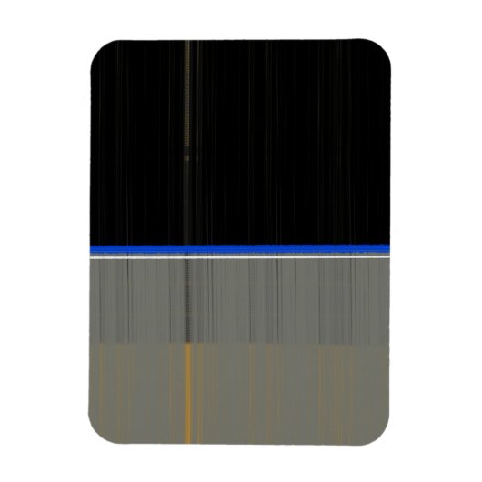 Grijs en Zwart Magneet (Verticaal)