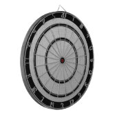 Grijs en Zwart Reglement Dart Board Dartbord (Voorkant Links)