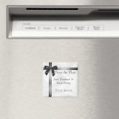 Grijs en Zwart Sla de Datummagneet op Magneet (Insitu (Vaatwasser))