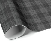 Grijs en zwart tartan inpakpapier (Rol Hoek)